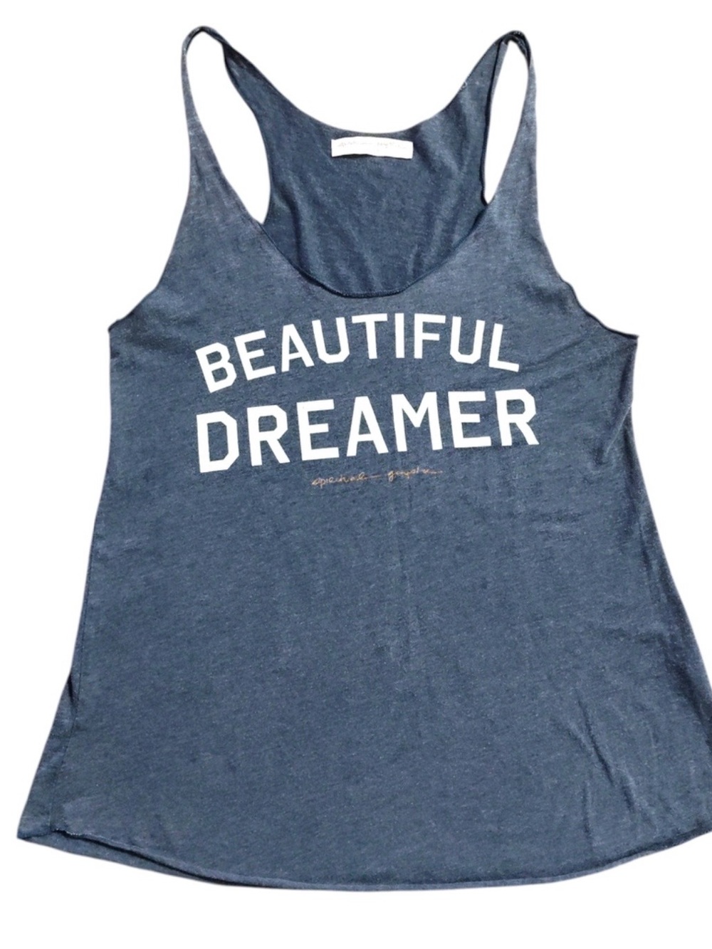 Spiritual Gangster Navy "Beautiful Dreamer" Graphic Tank